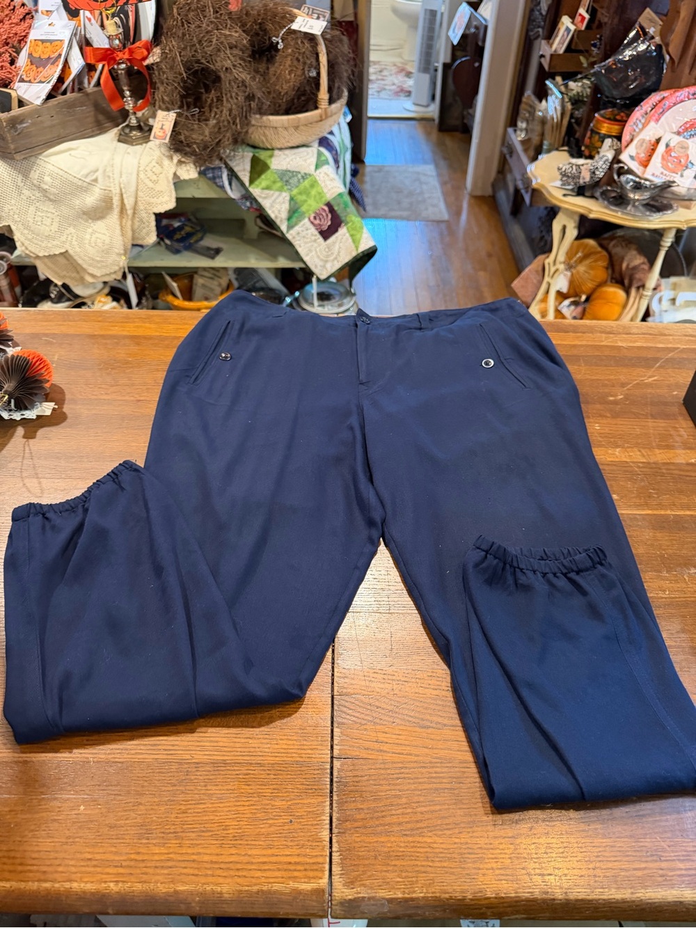 Ralph Lauren Navy Blue Jogger Pants